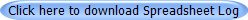 Click here to download Spreadsheet Log
